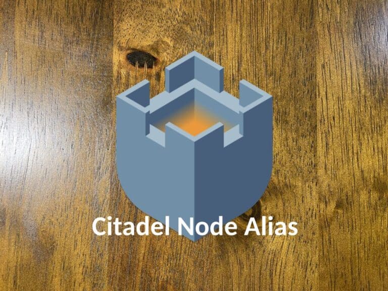 Citadel: Setting your node’s alias